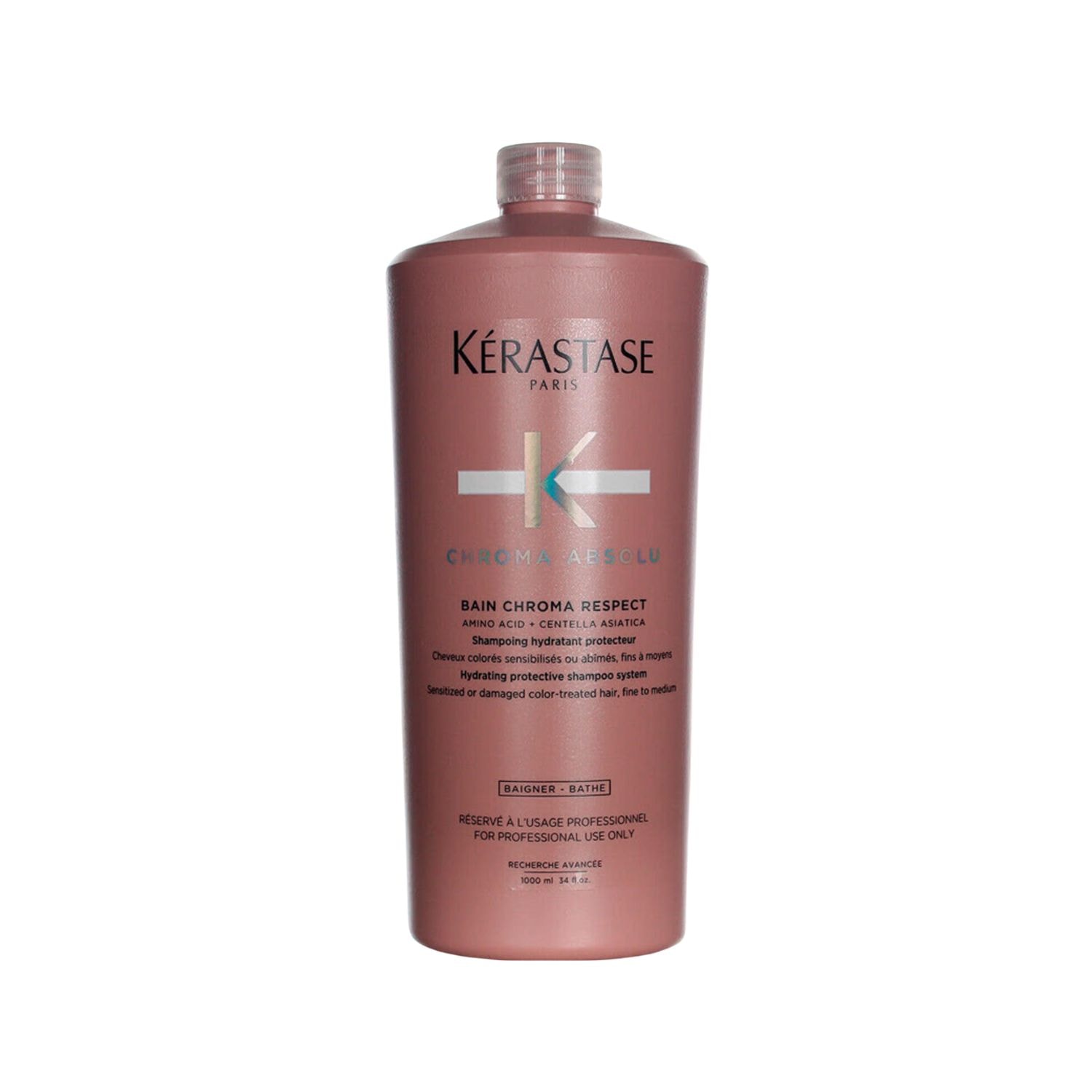 Shampoo 1L Kérastase Chroma Absolu Bain Chroma Respect
