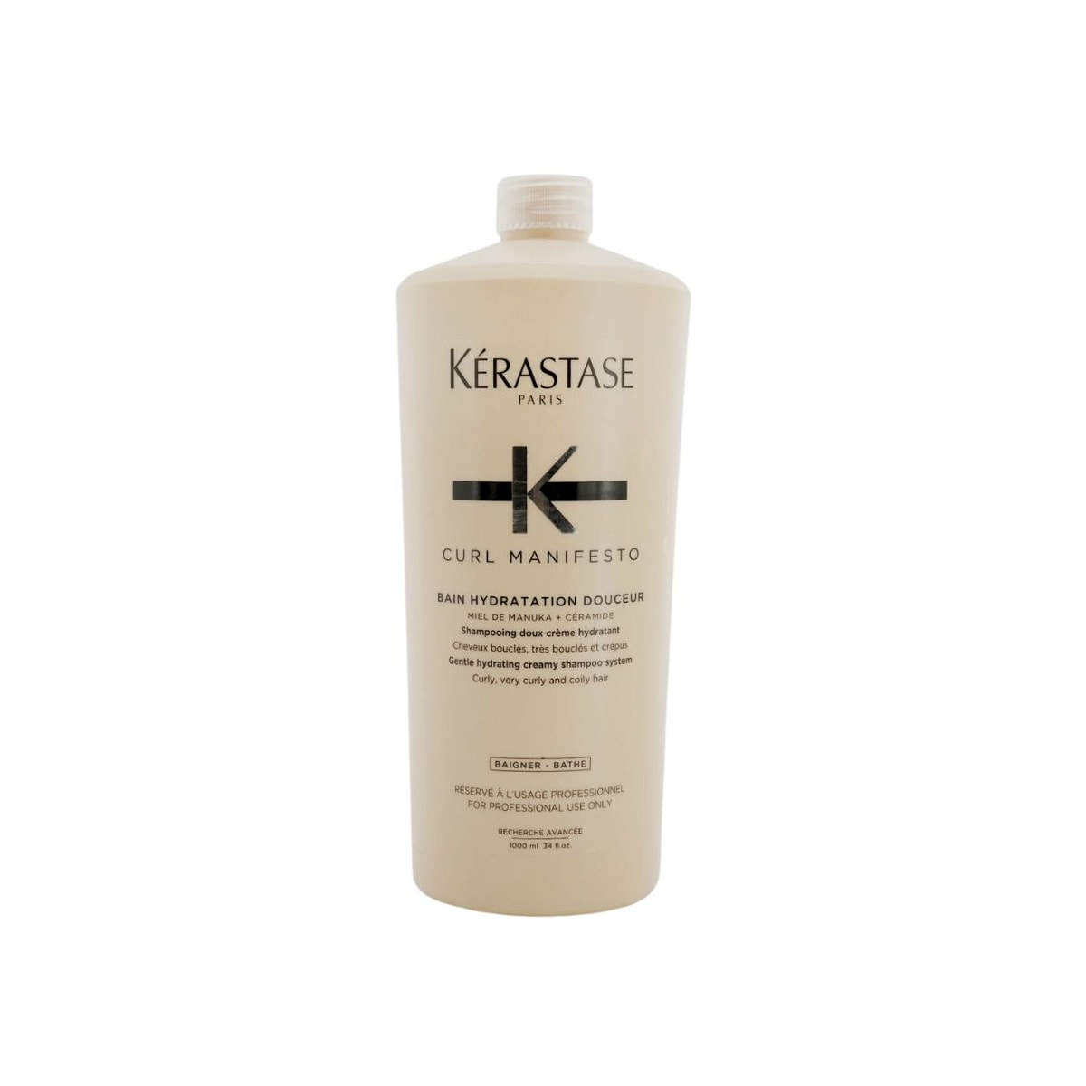 Shampoo Kérastase Curl Manifesto Bain Hydratation Douceur 1 Litro Shampoo Kérastase Curl Manifesto Bain Hydratation Douceur 1 Litro
