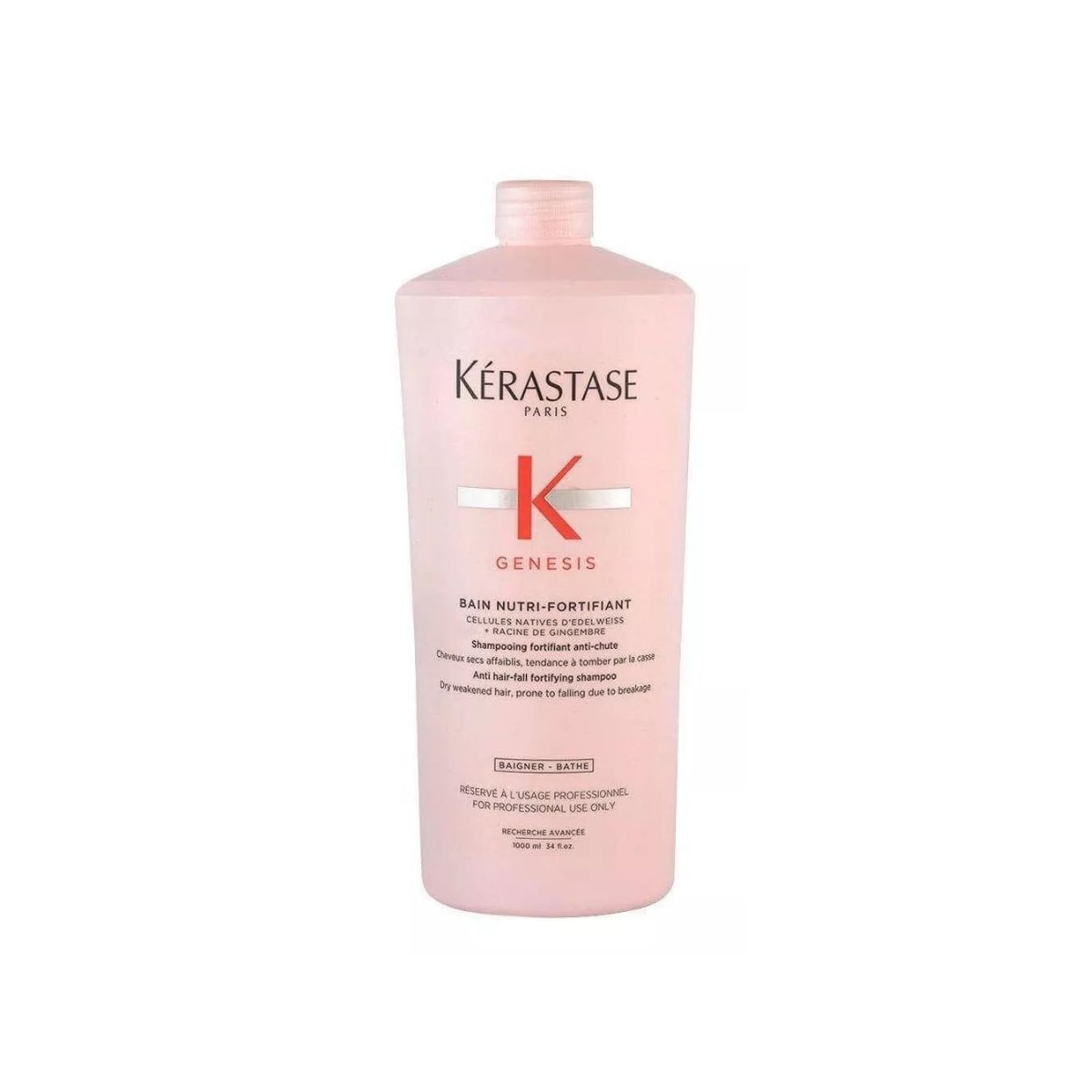 Shampoo Kérastase Genesis Bain-Hydra Fortifiant 1 Litro Shampoo Kérastase Genesis Bain-Hydra Fortifiant 1 Litro