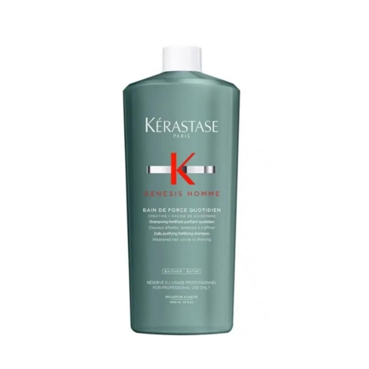 Shampoo Kérastase Genesis Homme Bain Force Quotidien 1 Litro