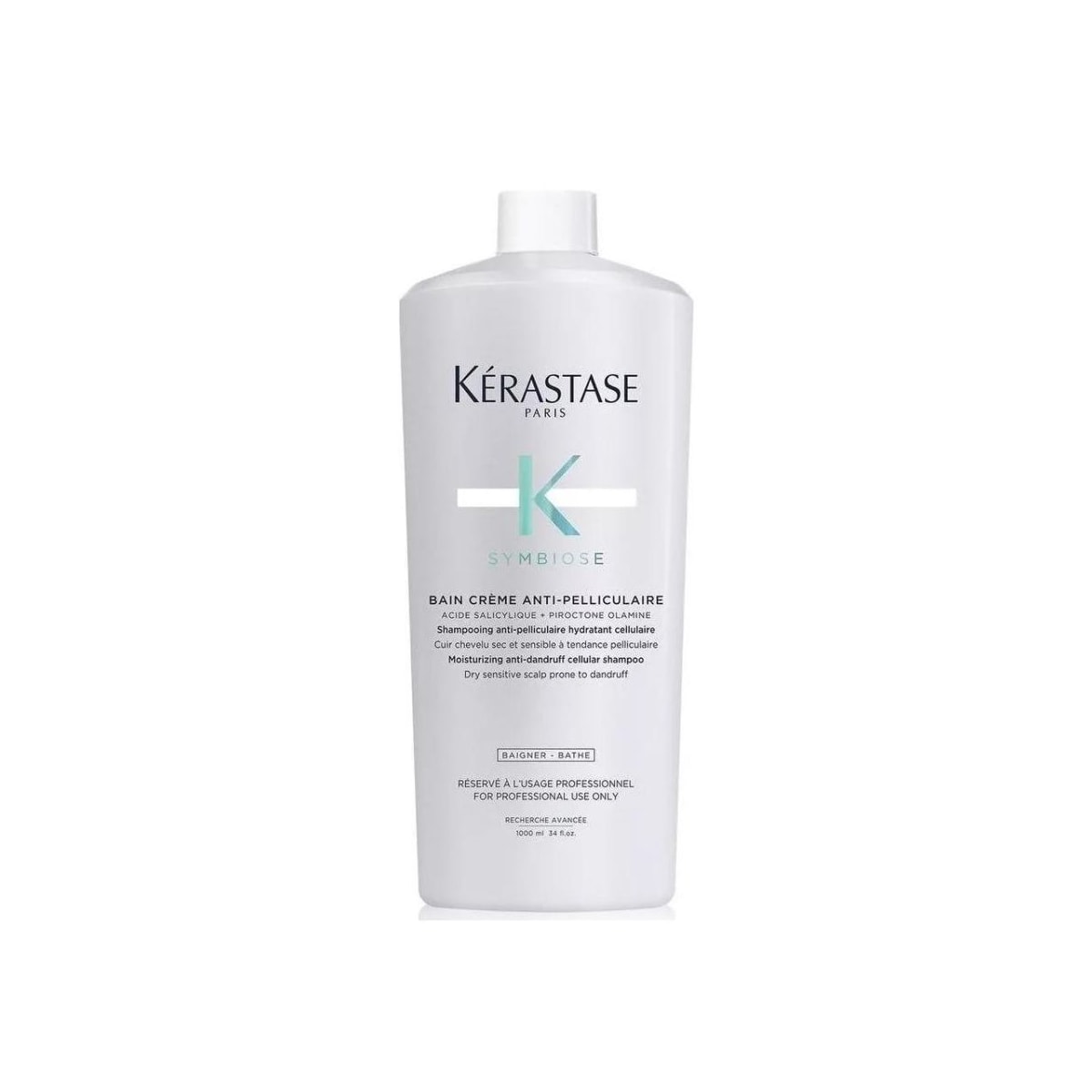 Shampoo Kérastase Symbiose Bain Crème Anti-Pelliculaire 1 Litro Shampoo Kérastase Symbiose Bain Crème Anti-Pelliculaire 1 Litro