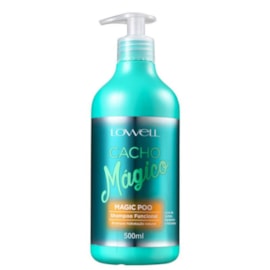 Shampoo Lowell Cacho Mágico Magic Poo sem Sulfato 500 ml