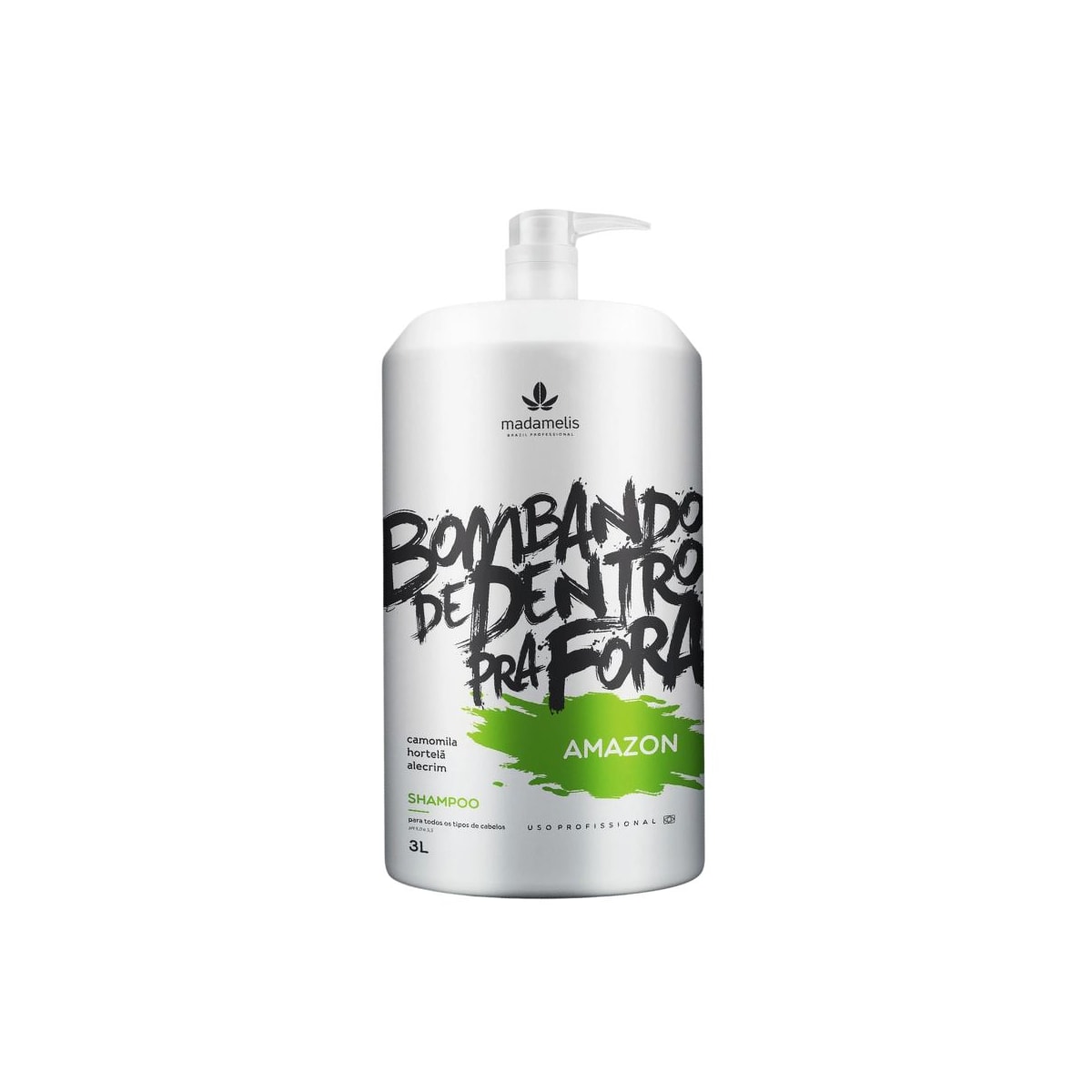 Shampoo Madamelis Amazon Bombando De Dentro Pra Fora 3 Litros Shampoo Madamelis Amazon Bombando De Dentro Pra Fora 3 Litros