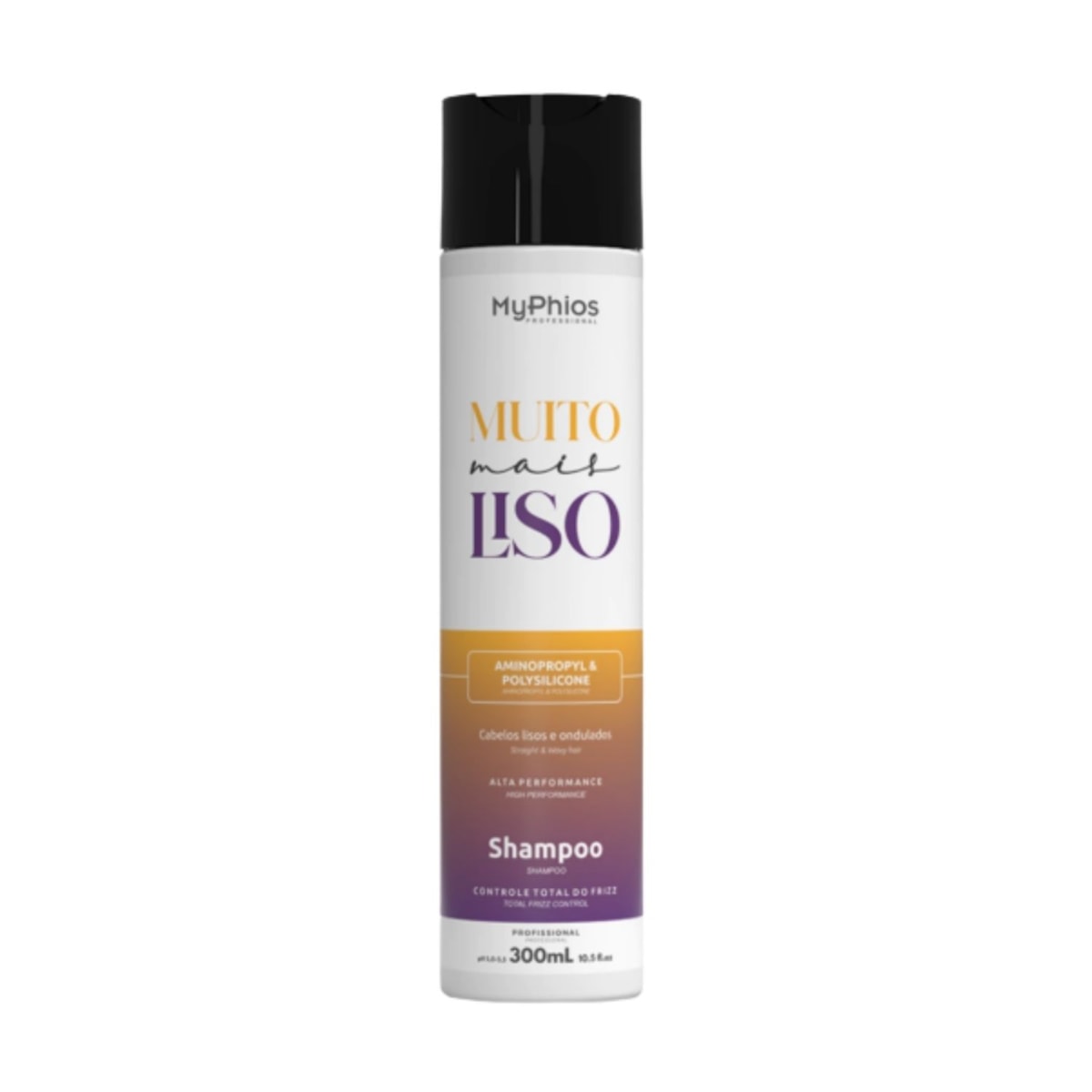 Shampoo MyPhios Muito Mais Liso Redução de Frizz 300 ml Shampoo MyPhios Muito Mais Liso Redução de Frizz 300 ml