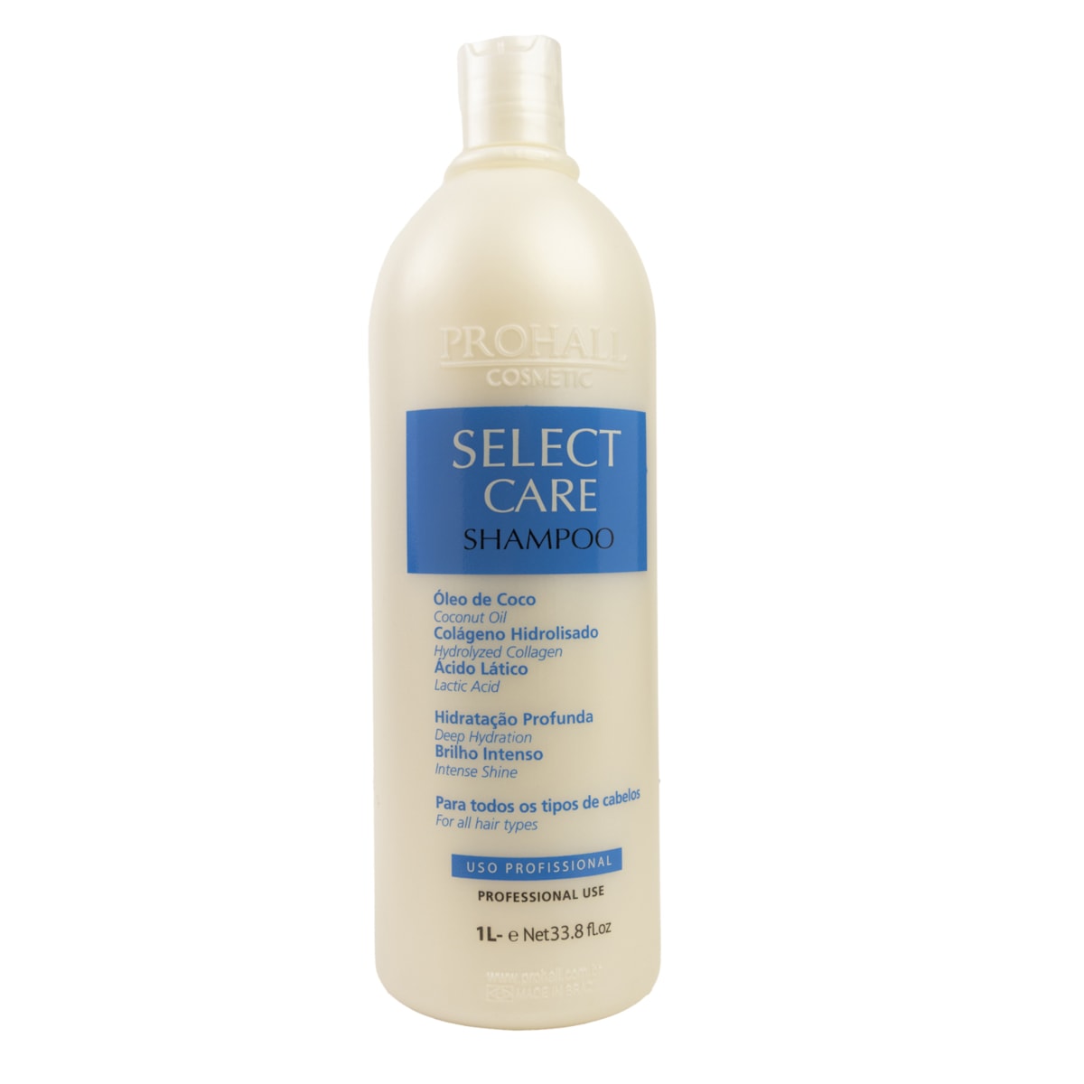 Shampoo Prohall Cosmetic Select Care 1 Litro Shampoo Prohall Cosmetic Select Care 1 Litro