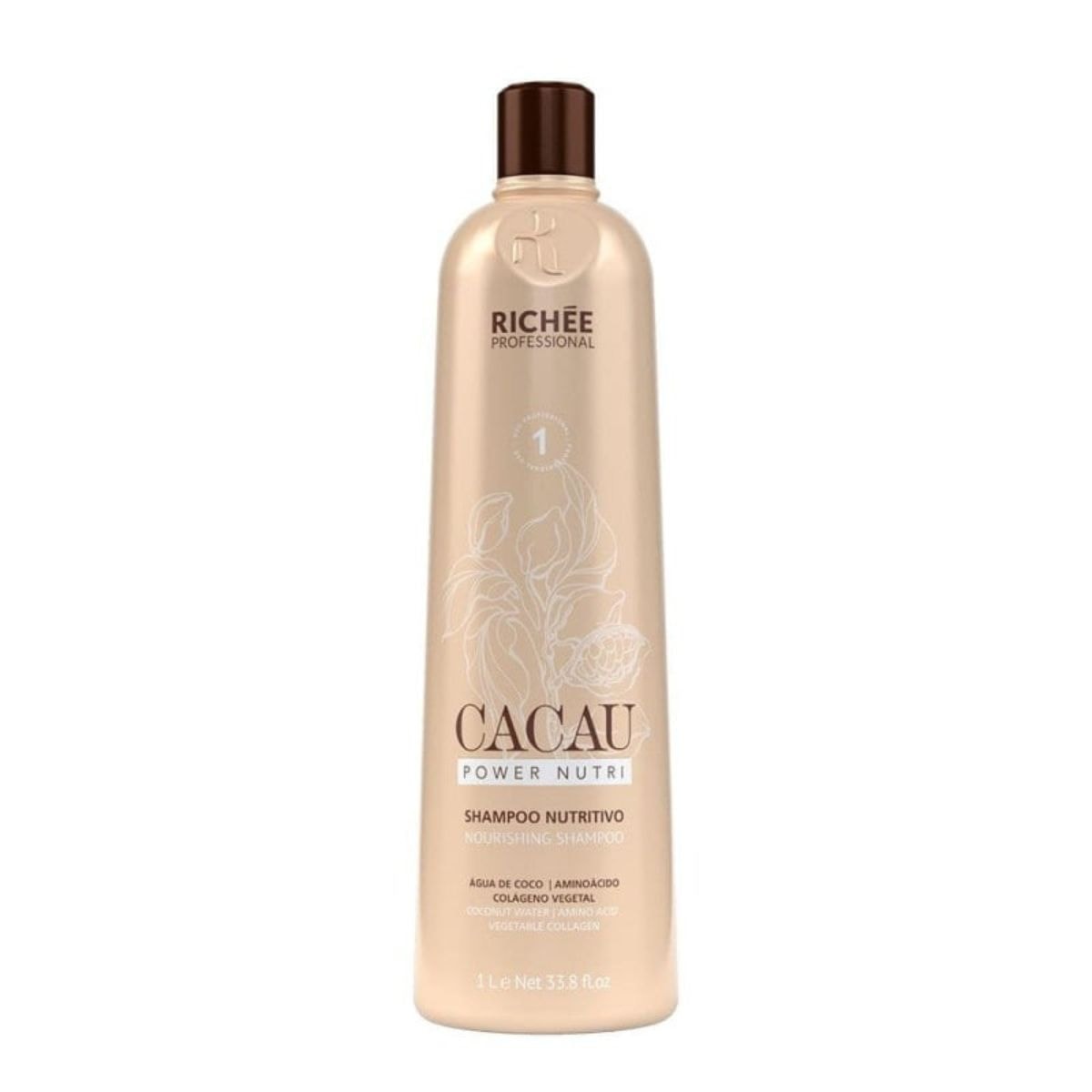 Shampoo Richée Cacau Power Nutri 1 Litro