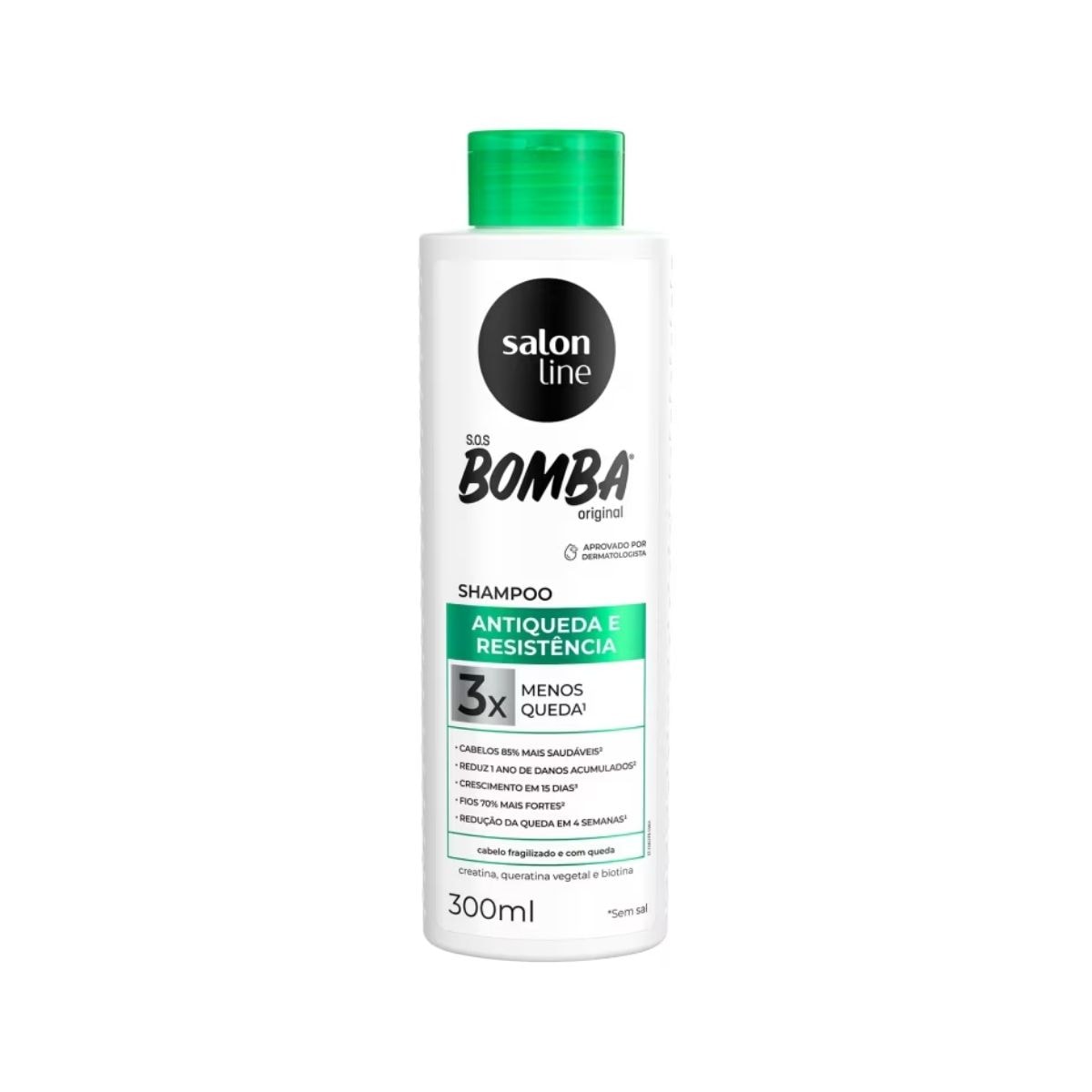 Shampoo Salon Line SOS Bomba Crescimento Capilar 300 ml Shampoo Salon Line SOS Bomba Crescimento Capilar 300 ml