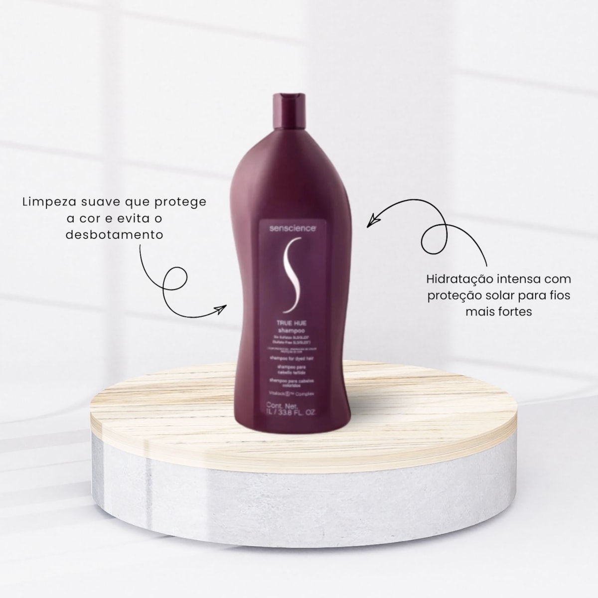 Shampoo Senscience True Hue 1 Litro Shampoo Senscience True Hue 1 Litro