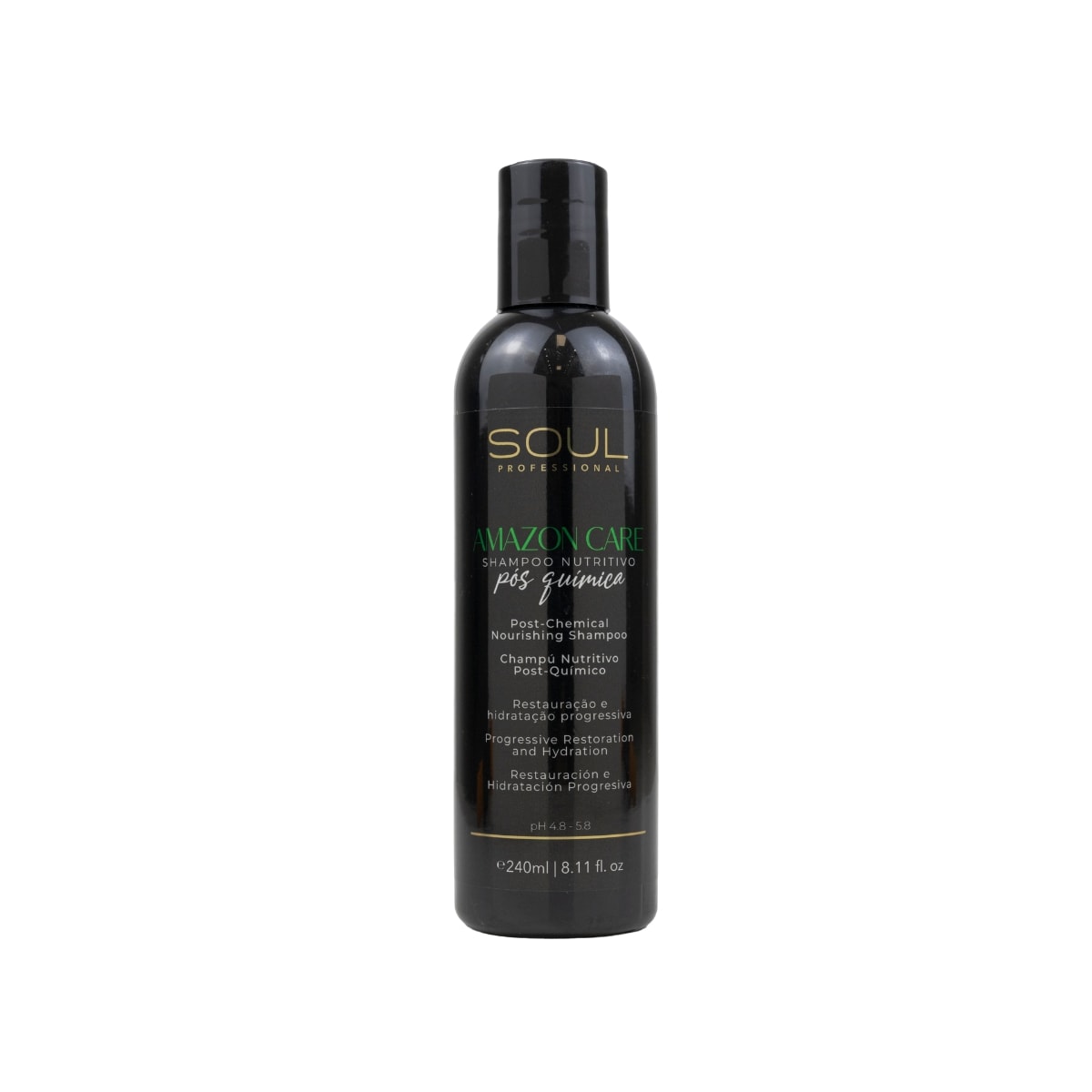 Shampoo Soul Nutritivo Pós Quimica Shampoo Hidratante 240 ml Shampoo Soul Nutritivo Pós Quimica Shampoo Hidratante 240 ml