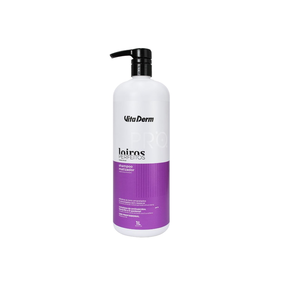 Shampoo Vita Derm Loiros Perfeitos Matizador 1 Litro
