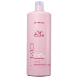 Shampoo Wella Invigo Blonde Recharge Desamarelador 1 Litro