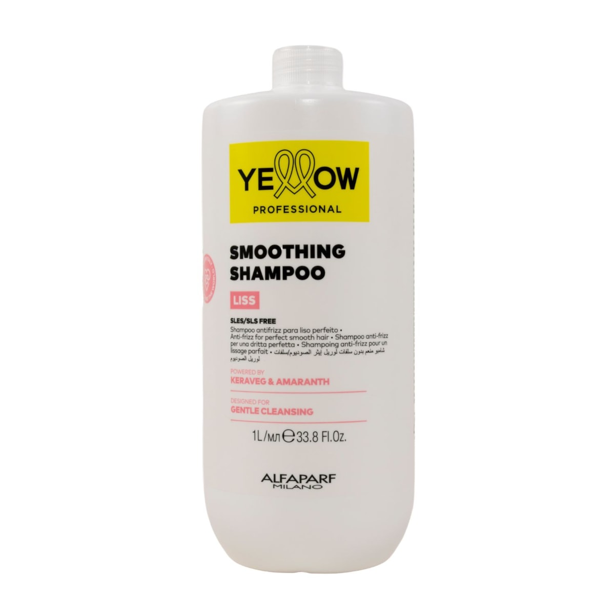 Shampoo Yellow Liss Smoothing Antifrizz Cabelos Lisos 1 L Shampoo Yellow Liss Smoothing Antifrizz Cabelos Lisos 1 L