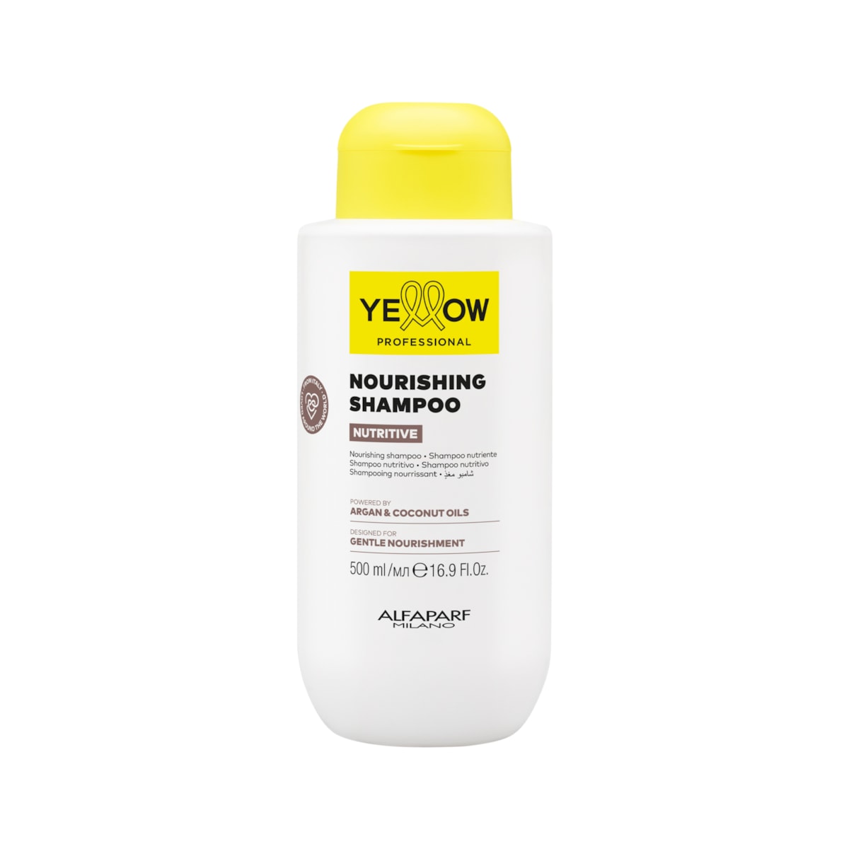 Shampoo Yellow Nutritive Tratamento Nutritivo Shampoo Hidratante 500 ml