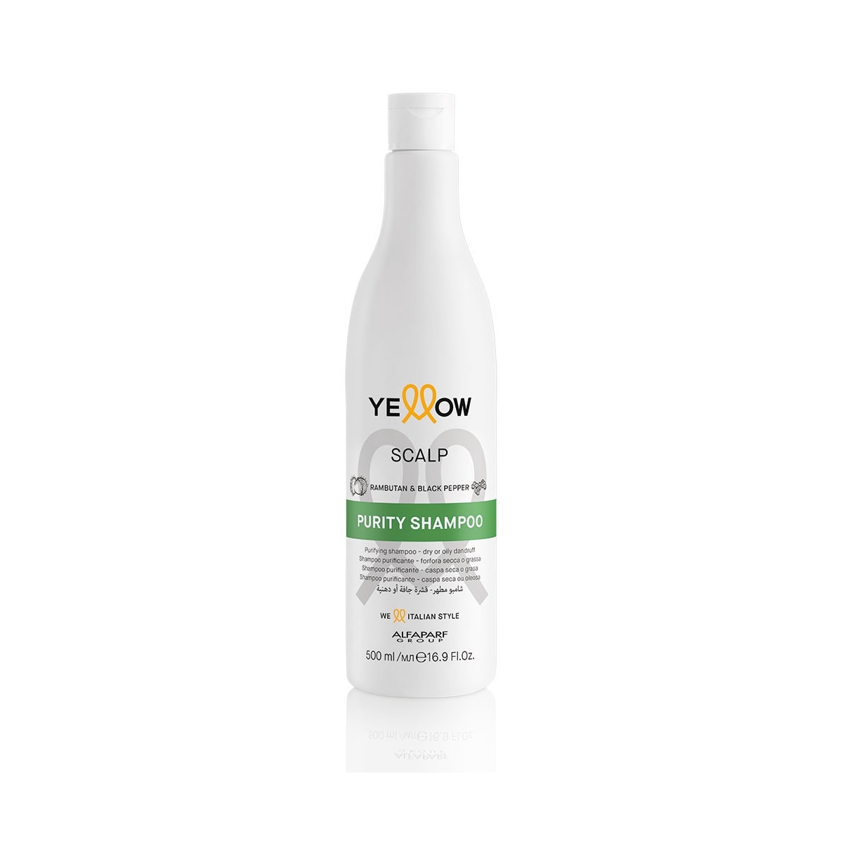 Shampoo Yellow Scalp Purity Shampoo para Cabelo Oleoso 500 ml Shampoo Yellow Scalp Purity Shampoo para Cabelo Oleoso 500 ml
