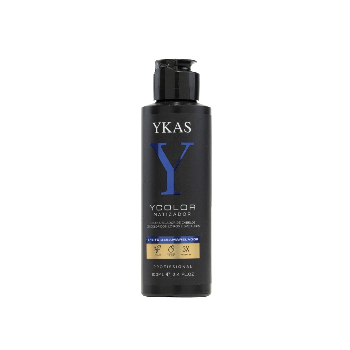 Shampoo Ykas YColor Matizador Desamarelador 100 ml Shampoo Ykas YColor Matizador Desamarelador 100 ml