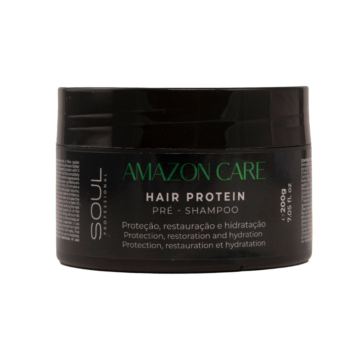 Soul Amazon Care Hair Protein Pré Shampoo Máscara 200g Soul Amazon Care Hair Protein Pré Shampoo Máscara 200g