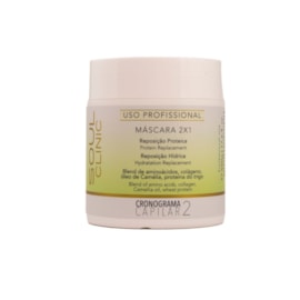 Soul Clinic Reposição Proteica 2x1 Máscara 500g