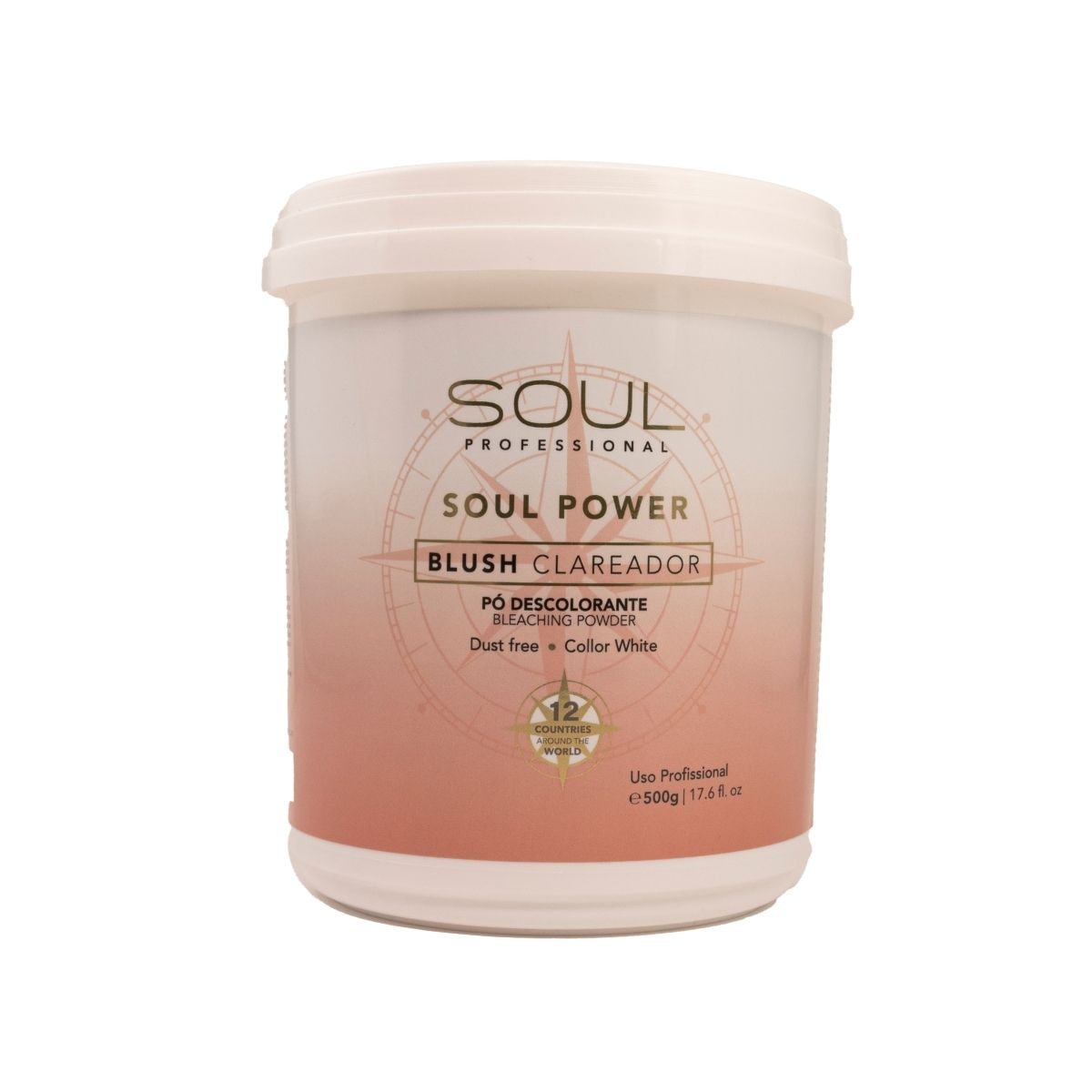 Soul Power Blush Clareador Pó Descolorante 500g