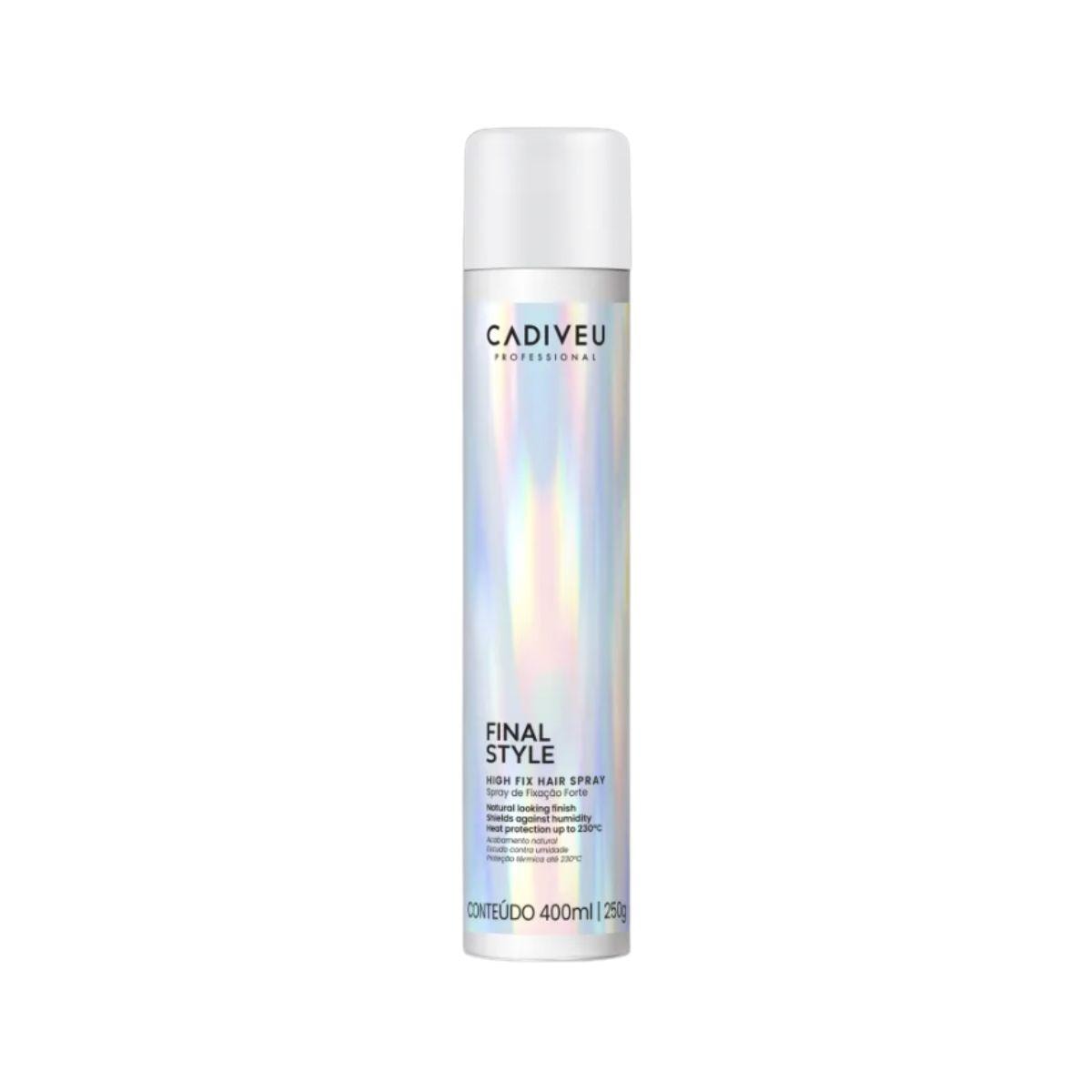 Spray Cadiveu Final Style High Fix Hair Fixador 400 ml Spray Cadiveu Final Style High Fix Hair Fixador 400 ml