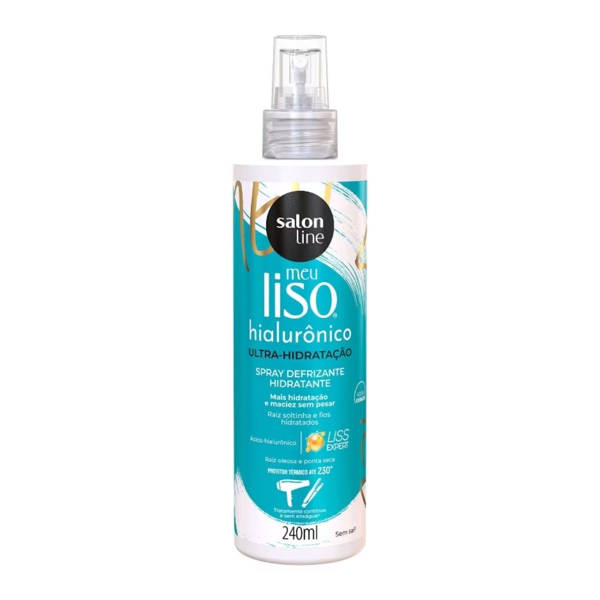 Spray Salon Line Meu Protetor Térmico Hialurônico 240 ml Spray Salon Line Meu Protetor Térmico Hialurônico 240 ml