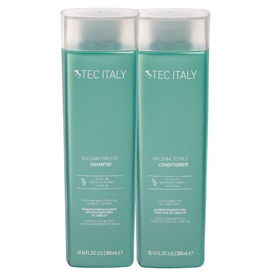 Tec Italy Balsami Presto Shampoo 300ml + Condicionador Totale 300ml