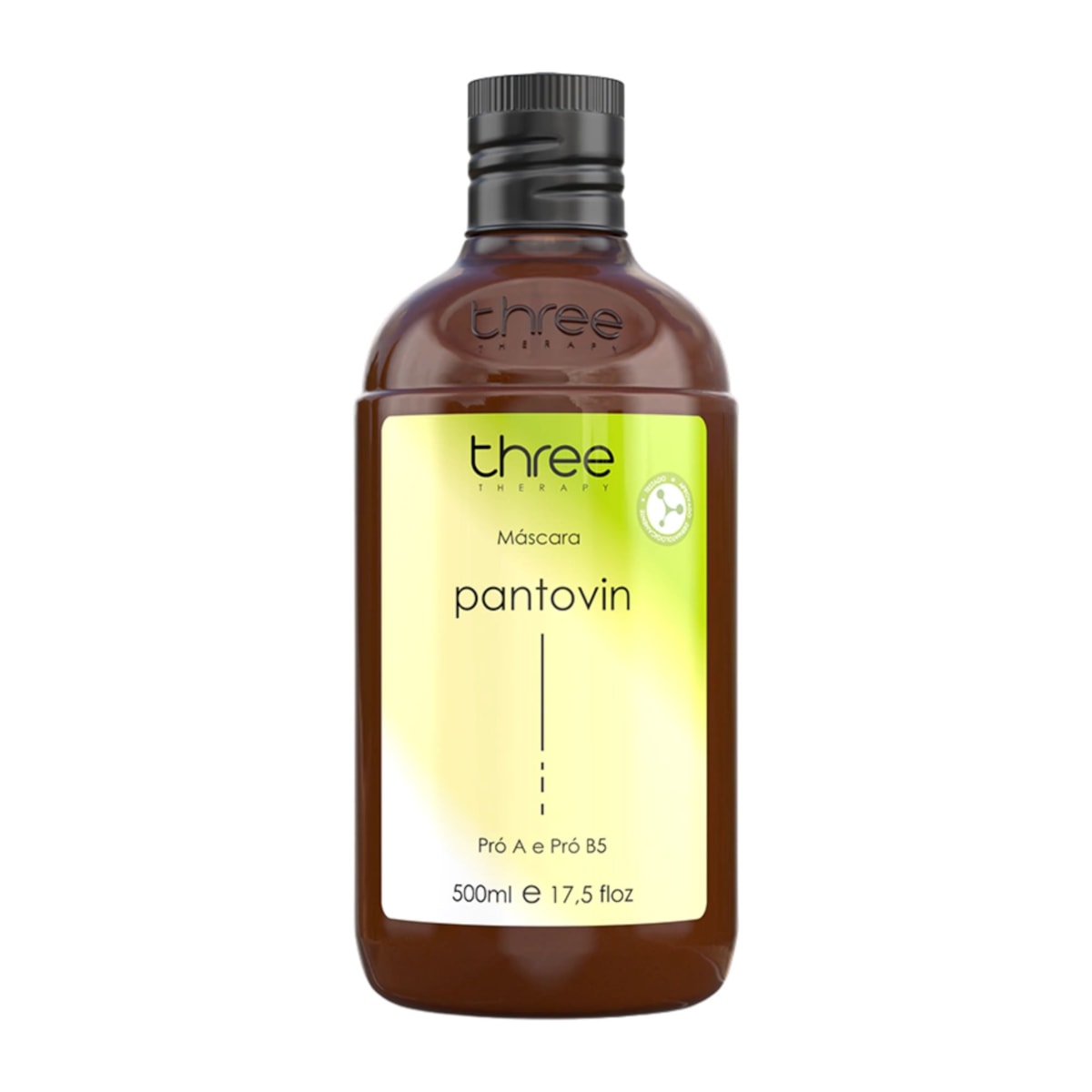 Three Therapy Pantovin Crescimento Capilar Máscara 500ml Three Therapy Pantovin Crescimento Capilar Máscara 500ml