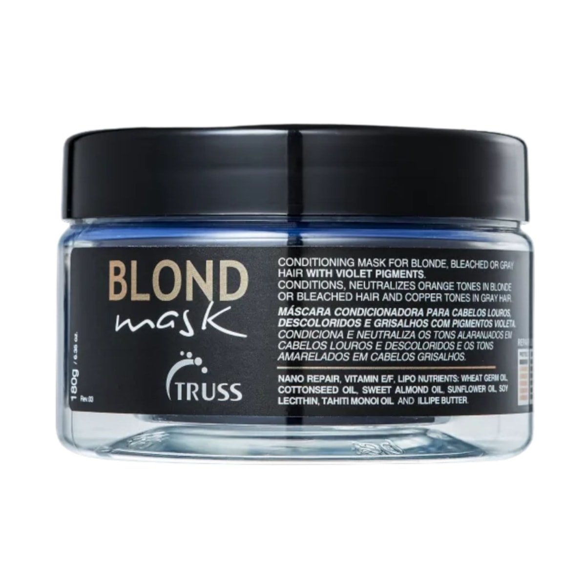 Truss Blond Mask - Máscara Matizadora 180ml Truss Blond Mask - Máscara Matizadora 180ml