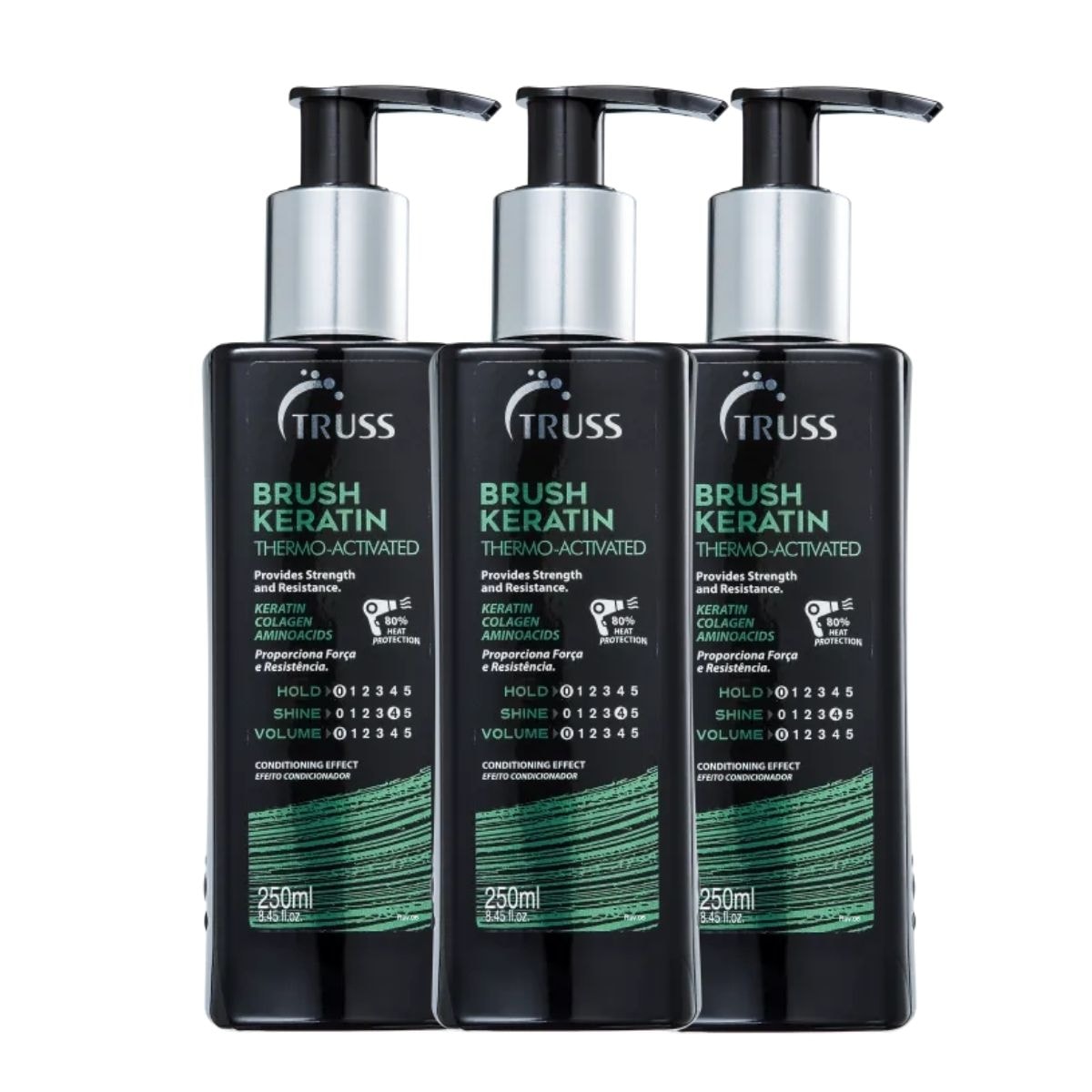 Truss Brush Kit 3 Leave-in Reconstrutor 250ml Truss Brush Kit 3 Leave-in Reconstrutor 250ml