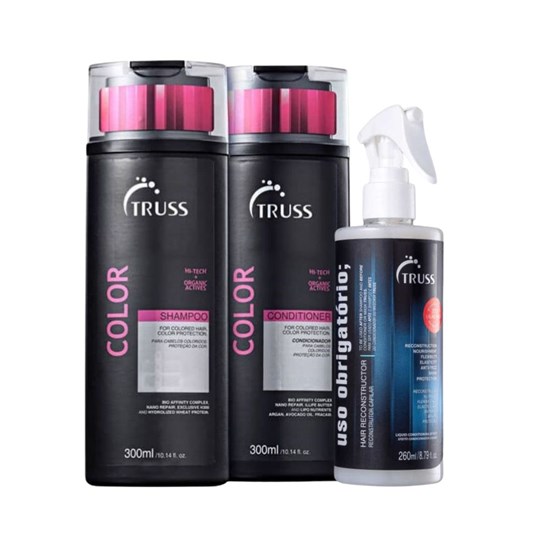 Truss Color Shampoo + Condicionador 300ml + Uso Obrigatorio 260ml