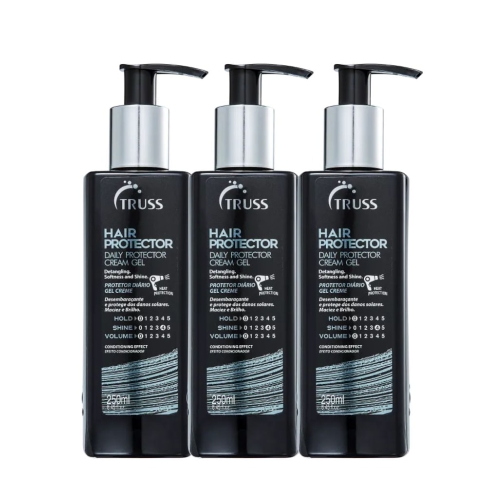 Truss Daily Hair Protector Kit 3 Leave-in 250ml