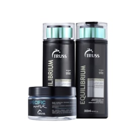 Truss Equilibrium Shampoo 300ml + Condicionador 300ml + Máscara 180ml Truss Equilibrium Shampoo 300ml + Condicionador 300ml + Máscara 180ml