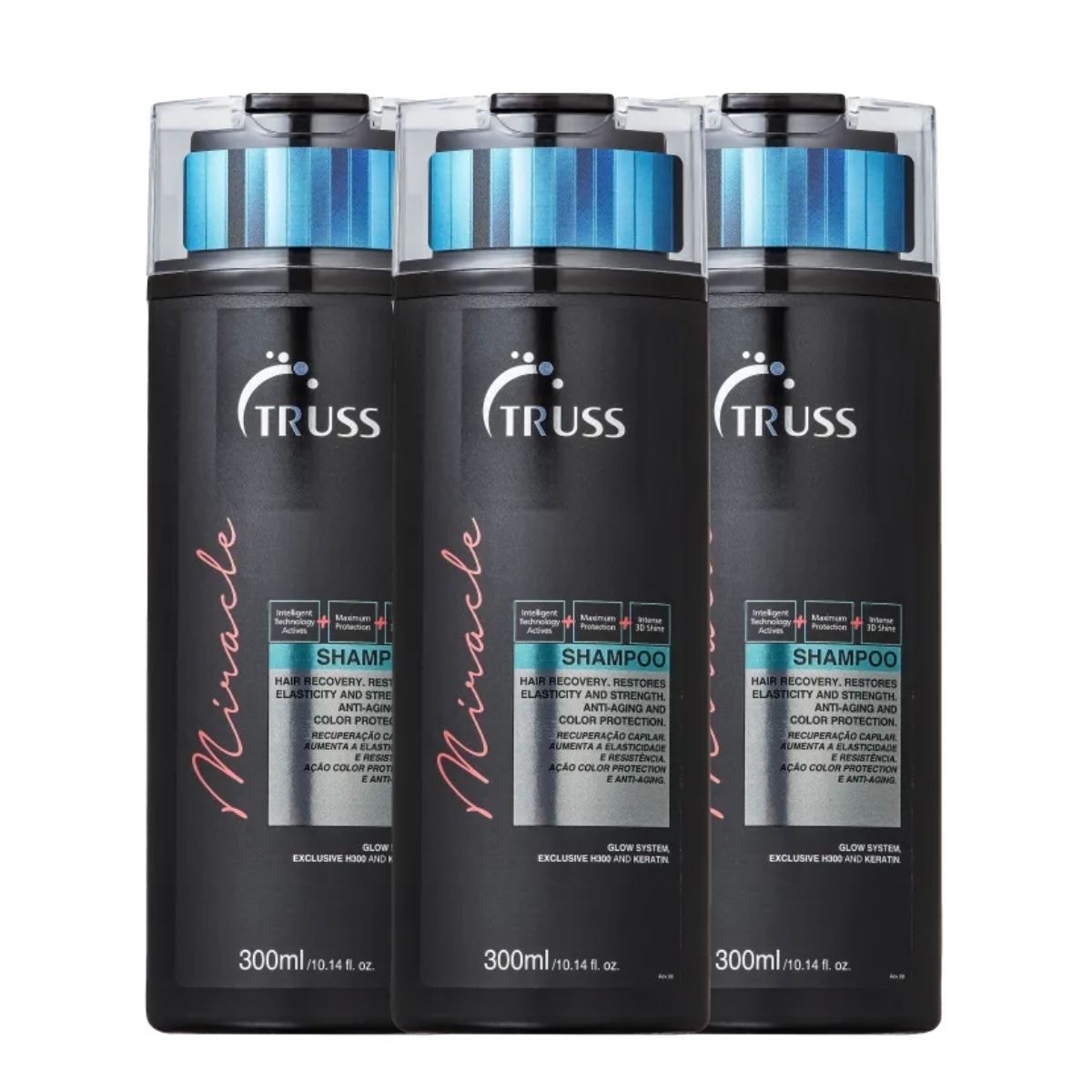Truss Miracle Kit 3 Shampoo 300ml Truss Miracle Kit 3 Shampoo 300ml