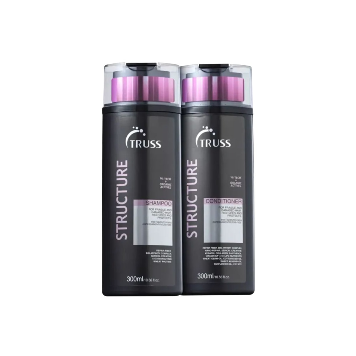 Truss Structure Shampoo 300ml + Condicionador 300ml Truss Structure Shampoo 300ml + Condicionador 300ml
