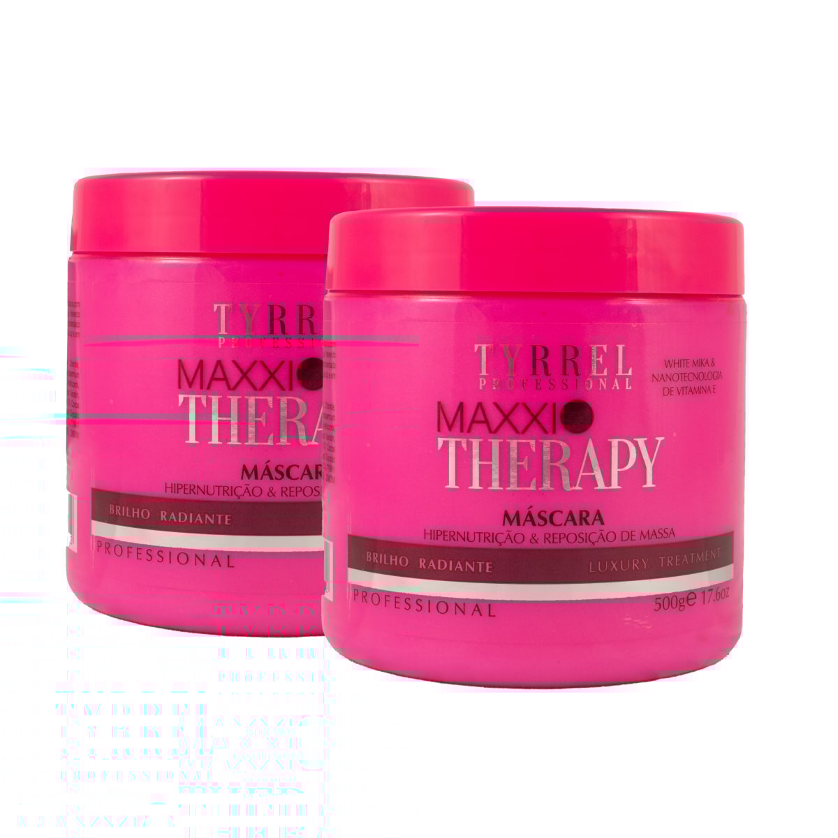 Tyrrel Maxxi Therapy Kit 2 Máscara Hipernutrição 500g Tyrrel Maxxi Therapy Kit 2 Máscara Hipernutrição 500g