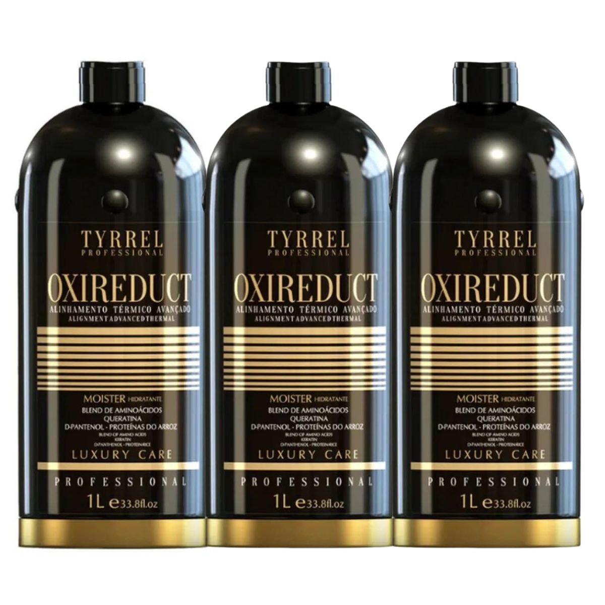 Tyrrel Oxireduct Kit 3 Escova Progressiva 1L