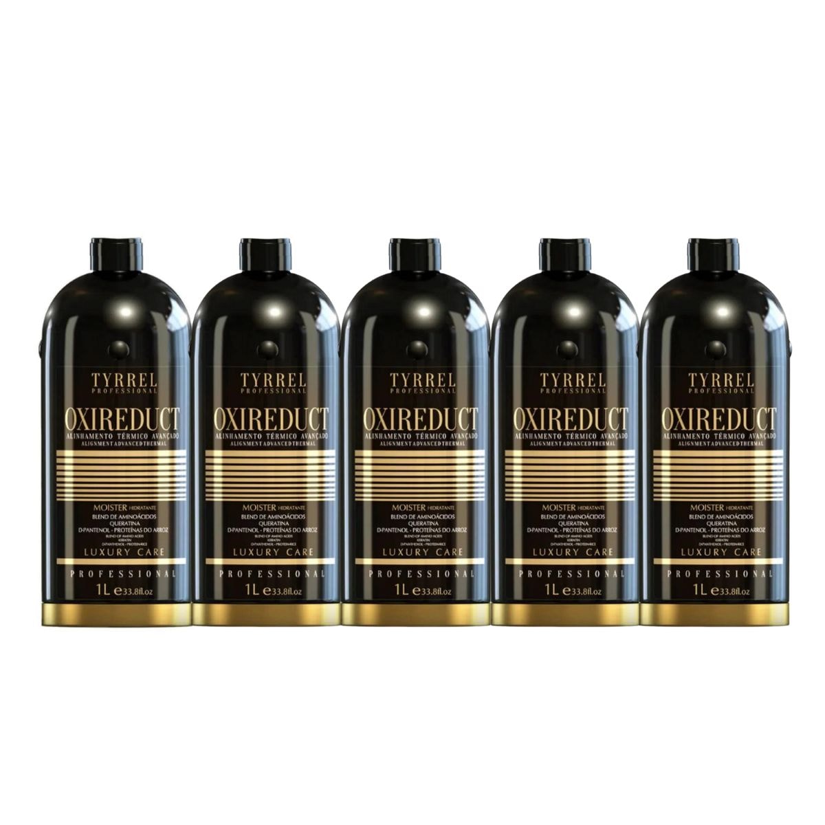 Tyrrel Oxireduct Kit 5 Escova Progressiva 1L