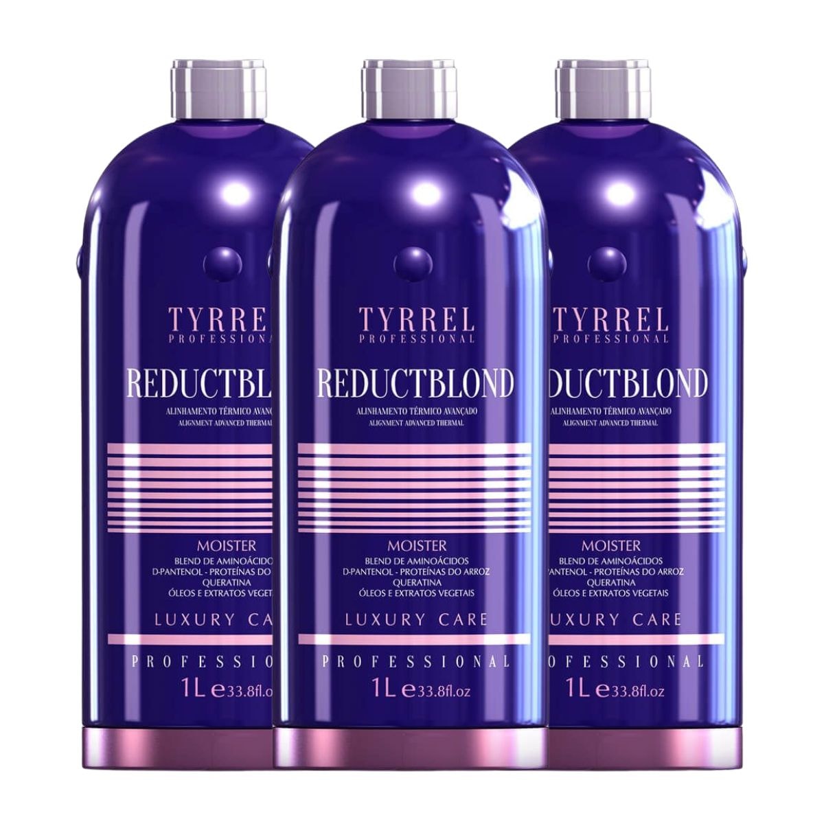 Tyrrel Reductblond Kit 3 Alinhamento Térmico 1L Tyrrel Reductblond Kit 3 Alinhamento Térmico 1L