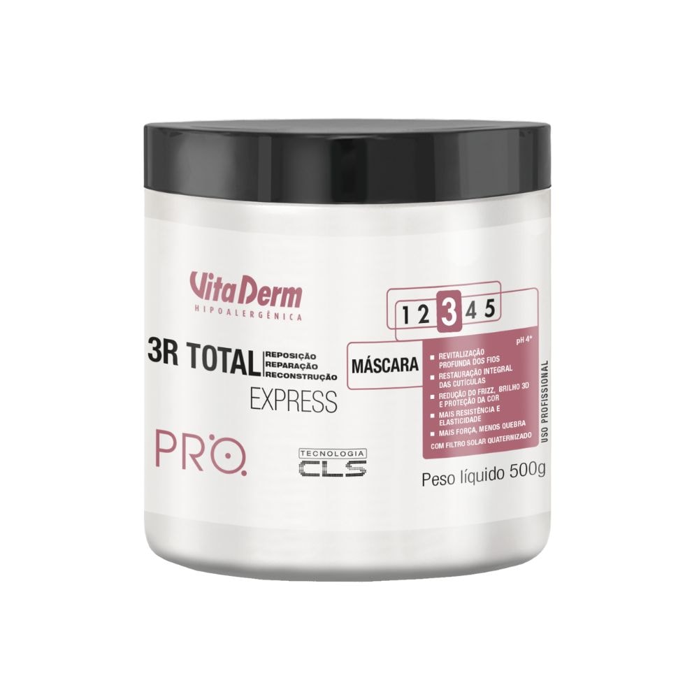 Vita Derm 3R Total Express Máscara 500g