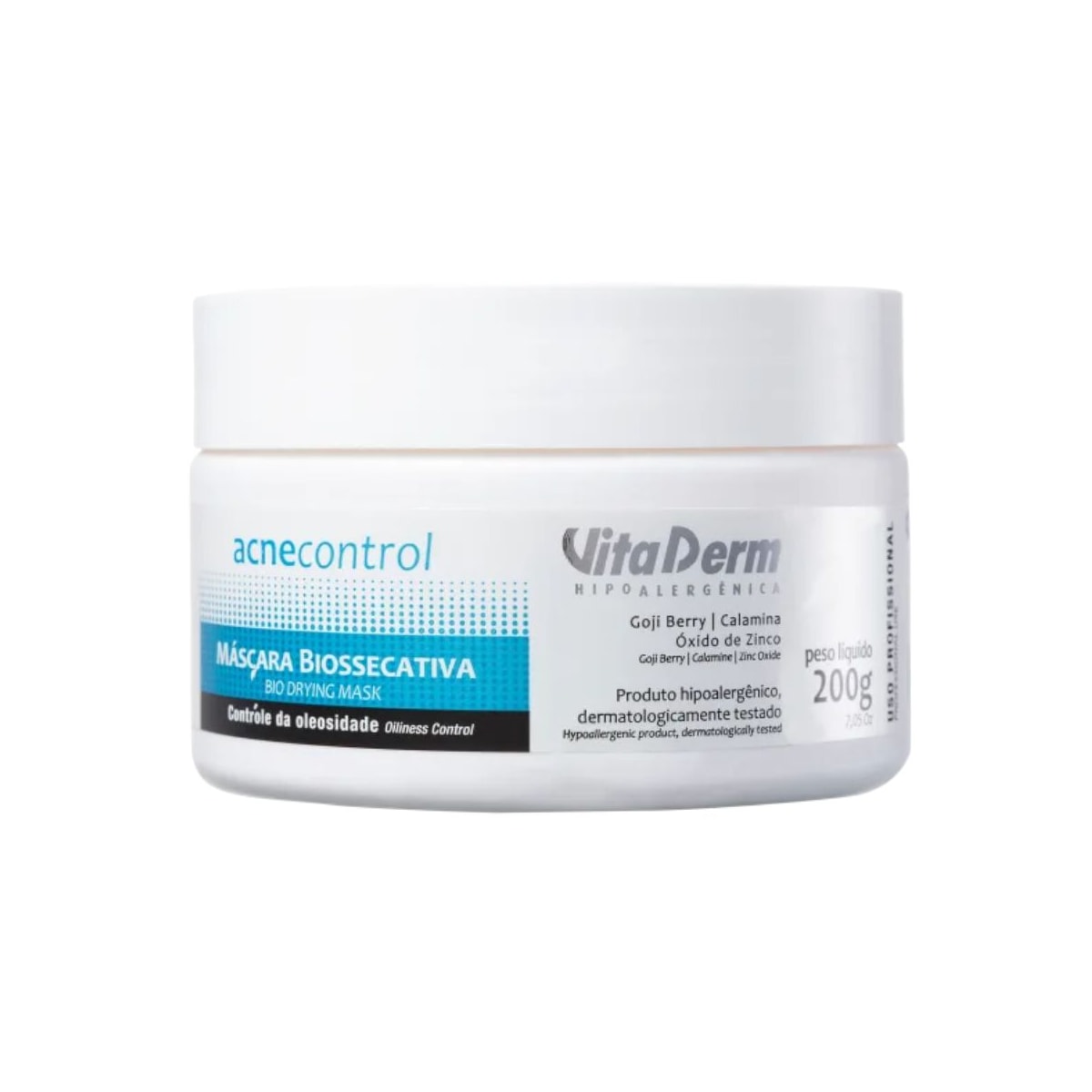 Vita Derm Acne control Biossecativa Máscara Facial 200 g Vita Derm Acne control Biossecativa Máscara Facial 200 g