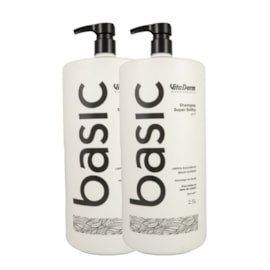 Vita Derm Basic Super Brilho Kit 2 Shampoo 2,5L Vita Derm Basic Super Brilho Kit 2 Shampoo 2,5L
