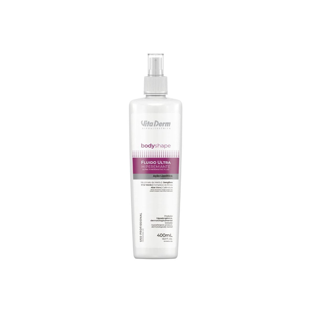 Vita Derm Body Shape Fluído Ultra Hiperimiante 400ml Vita Derm Body Shape Fluído Ultra Hiperimiante 400ml