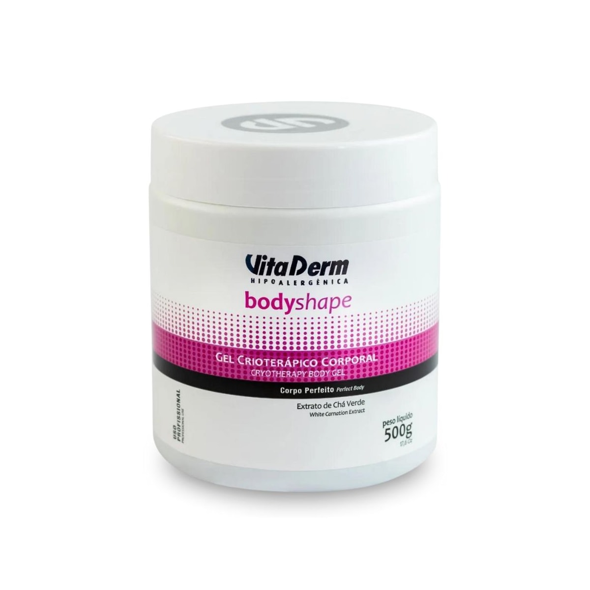 Vita Derm Body Shape Gel Crioterápico Corporal 500g Vita Derm Body Shape Gel Crioterápico Corporal 500g