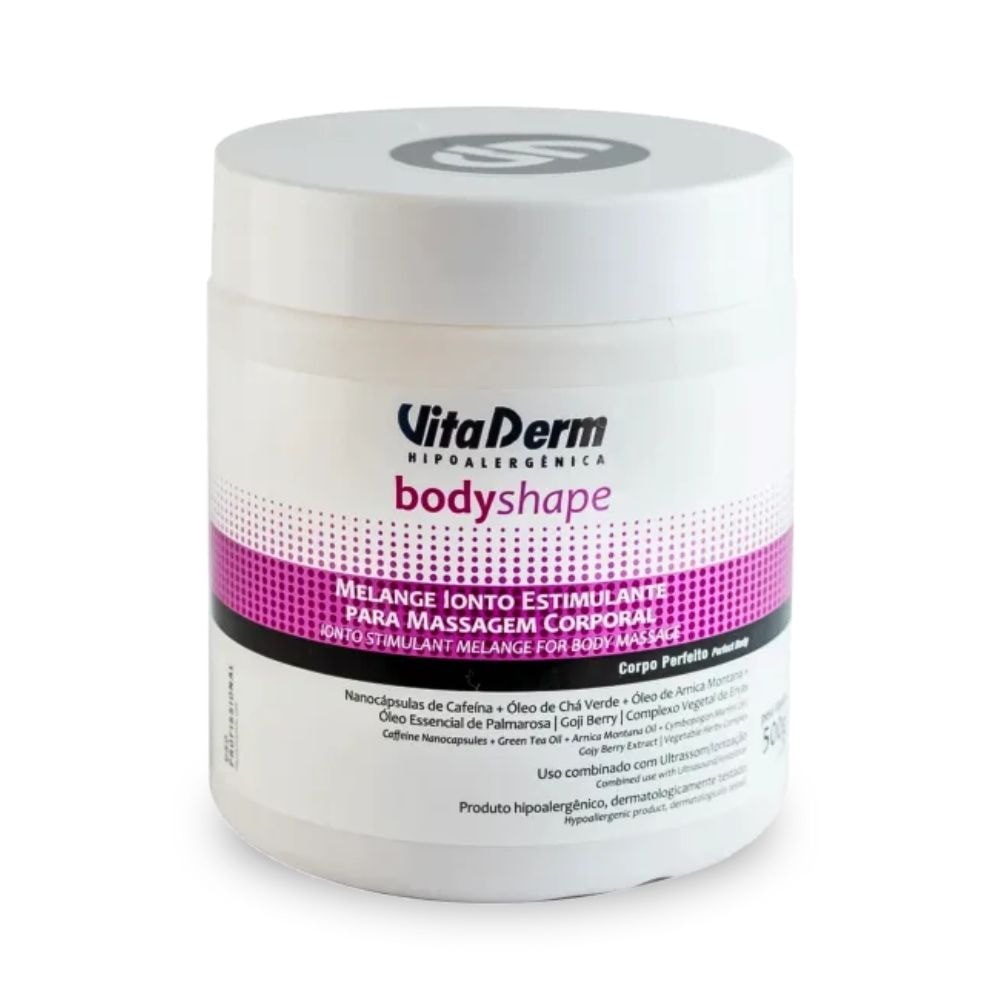 Vita Derm Body Shape Melange Ionto Estimulante para Massagem Corporal 500g