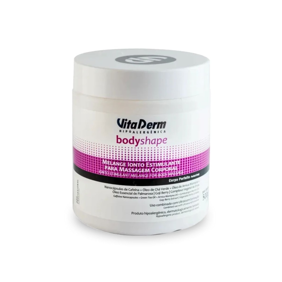Vita Derm Body Shape Melange Ionto Estimulante para Massagem Corporal 500g Vita Derm Body Shape Melange Ionto Estimulante para Massagem Corporal 500g
