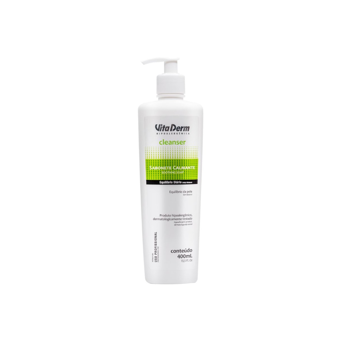 Vita Derm Cleanser Sabonete Calmante 400ml Vita Derm Cleanser Sabonete Calmante 400ml