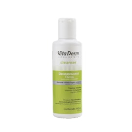 Vita Derm Hipoalergênica Cleanser Demaquilante Facial 140 ml
