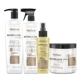 Vita Derm Kit Nutriplastia Express Pro (4 Produtos) Vita Derm Kit Nutriplastia Express Pro (4 Produtos)
