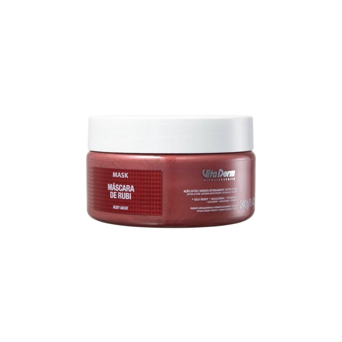 Vita Derm Mask Rubi Máscara Facial 240 g