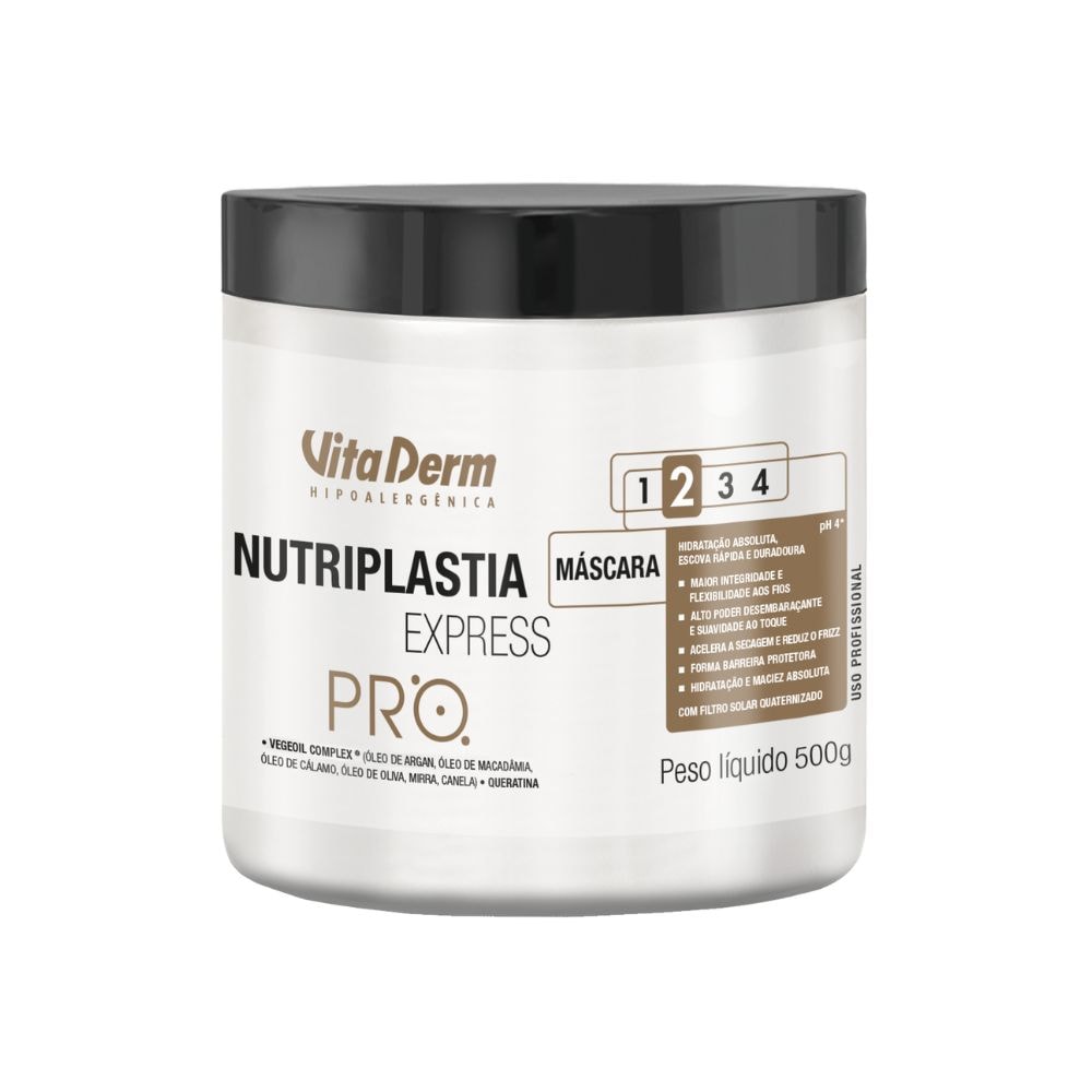 Vita Derm Nutriplastia Express Máscara 500g