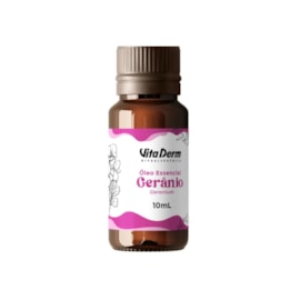 Vita Derm Óleo Essencial de Gerânio 10ml Vita Derm Óleo Essencial de Gerânio 10ml